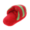 Pantufla de Peluche Rojo con Sonido