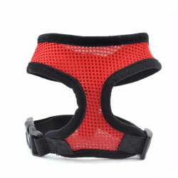 Arnés para cachorros rojo