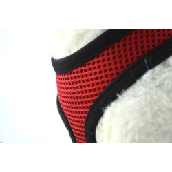 Arnés para cachorros rojo