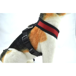 Arnés para cachorros rojo