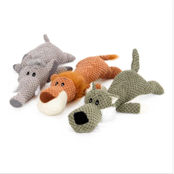 Peluche de Lobo para mascotas