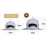 Cama de Tiburón para mascotas