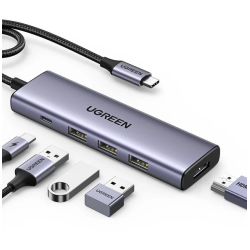 Hub USB-C a USB 3.0 + 1 HDMI 4K - UGREEN