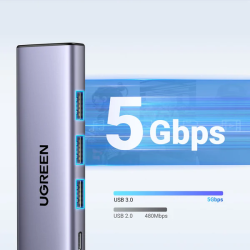 Hub USB-C a USB 3.0 + 1 HDMI 4K - UGREEN
