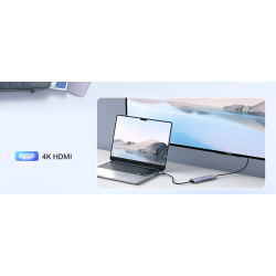 Hub USB-C a USB 3.0 + 1 HDMI 4K - UGREEN