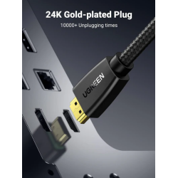 Cable HDMI 3m 4K UHD  - UGREEN