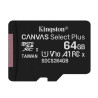 Memoria MicroSD Canvas Select Plus 64GB - Kingston