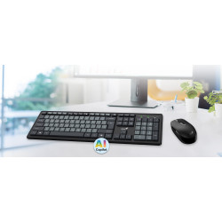 Combo Teclado Mouse Inalámbrico KM-8200 Dual Color- Genius