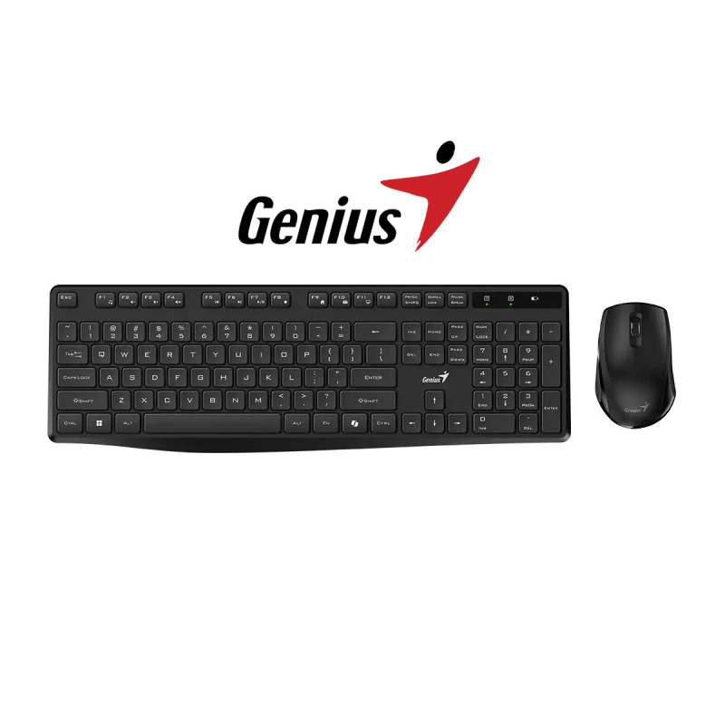 Combo Genius Teclado Mouse Inalámbrico KM-8206S