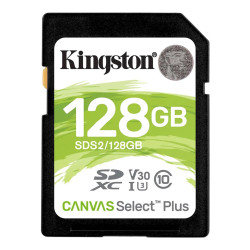 Memoria SD 128Gb Canvas Select Plus - Kingston