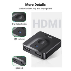 Switch HDMI Bi-direccional 4K - Ugreen
