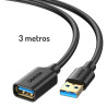 Extensión USB 3.0 3m - Ugreen