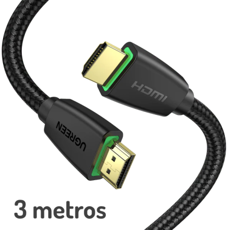 Cable HDMI 3m 4K UHD  - UGREEN
