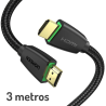 Cable HDMI 3m 4K UHD  - UGREEN