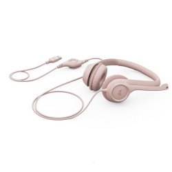 Auriculares con Micrófono USB H390 Rosado - Logitech