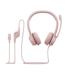 Auriculares con Micrófono USB H390 Rosado - Logitech