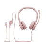 Auriculares con Micrófono USB H390 Rosado - Logitech