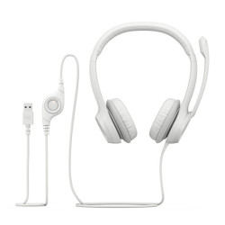 Auriculares con Micrófono USB H390 Blanco - Logitech