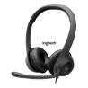 Auriculares con Micrófono USB H390 Negro - Logitech