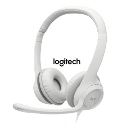 Auriculares con Micrófono USB H390 Blanco - Logitech