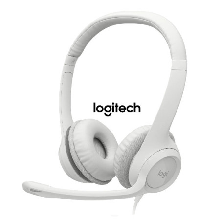 Auriculares con Micrófono USB H390 Blanco - Logitech