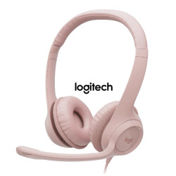 Auriculares con Micrófono USB H390 Rosado - Logitech