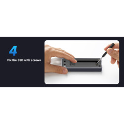 Case SSD NVMe M.2 de USB C 3.2 Gen2x2 - Ugreen