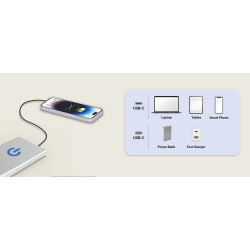 Cable USB C a USB C - Genius