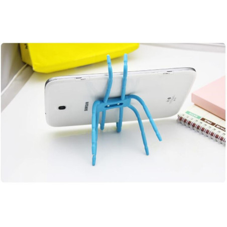 Soporte de Teléfono Flexible Celeste