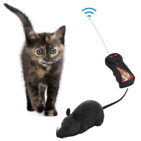 Ratón Inalámbrico de plástico para mascota