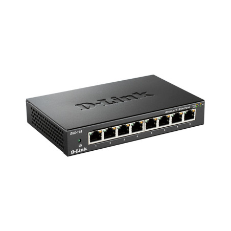 Switch 8 Puertos Gigabit DGS-108 - D-Link