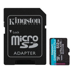 Memoria microSD 512GB Canvas Go! Plus G3 - Kingston