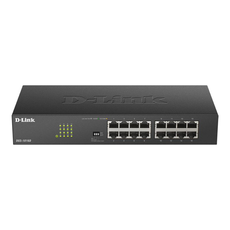 Switch 16 puertos Gigabit DGS-1016 - D-Link