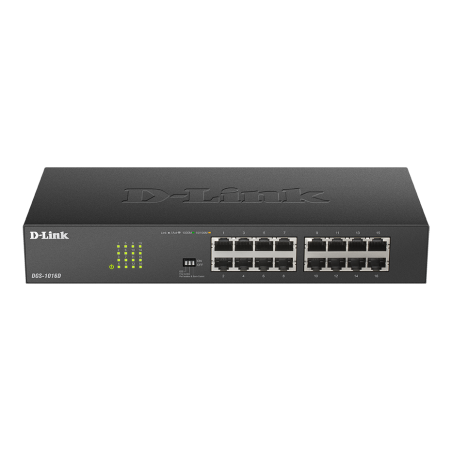 Switch 16 puertos Gigabit DGS-1016 - D-Link